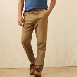 New Faherty Men’s Dune Utility Pants Size: Small